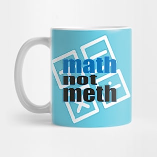 math not meth Mug